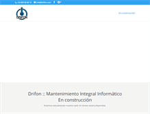 Tablet Screenshot of drifon.com